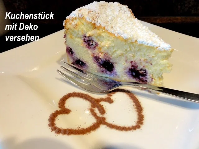 KuchenZwerg:   KÄSEKUCHEN mit Heidelbeeren - Rezept - Bild Nr. 2