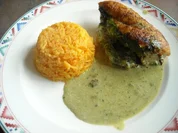 Rezept: Kräuter-Hähnchenbrust in Minz-Sauce Kräuter-Hähnchenbrust in Minz-Sauce - Rezept