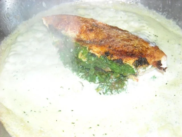 Kräuter-Hähnchenbrust in Minz-Sauce - Rezept - Bild Nr. 6