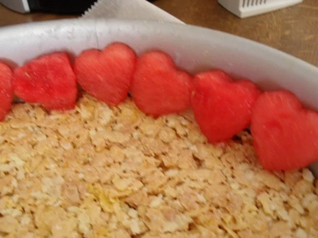 Melonentorte -lecker und leicht - zu meinem 60.sten von meiner Tochter Corina zubereitet - Rezept - Bild Nr. 10