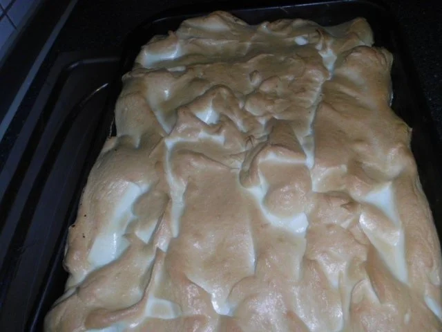 Pflaumen - Pfirsichkuchen mit Baiserhaube - Rezept - Bild Nr. 13