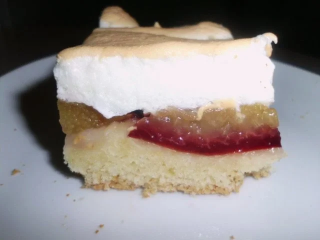 Pflaumen - Pfirsichkuchen mit Baiserhaube - Rezept - Bild Nr. 14