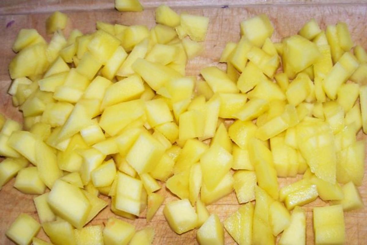 Scharfes Möhren-Mango-Gemüse in Erdnuss-Soße - Rezept - Bild Nr. 4