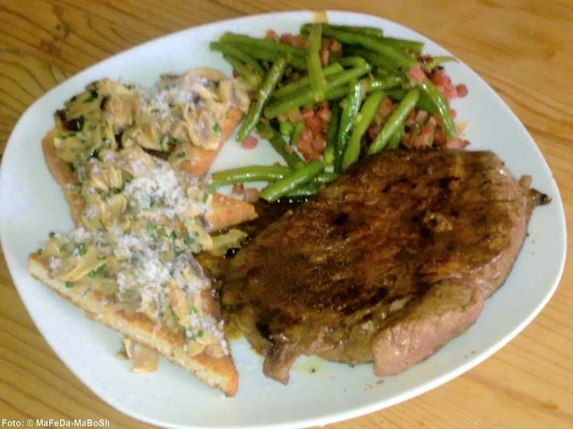 Rinderhüftsteak - Rezept