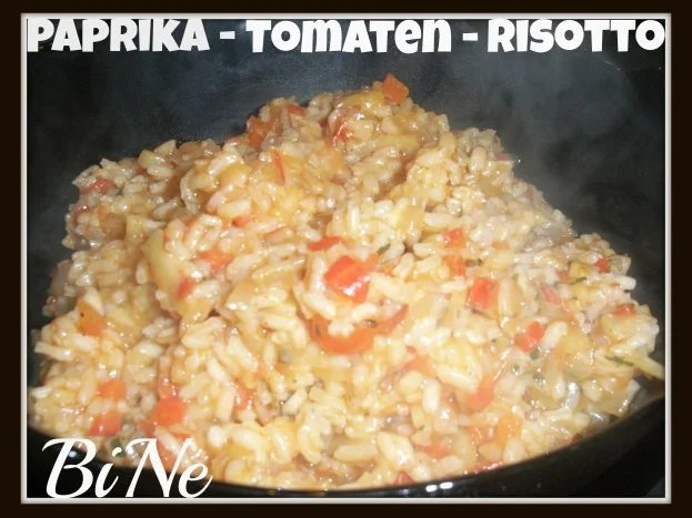 Rezept: BiNe` S PAPRIKA - TOMATEN - RISOTTO Bild Nr. 2 BiNe` S PAPRIKA - TOMATEN - RISOTTO - Rezept - Bild Nr. 2
