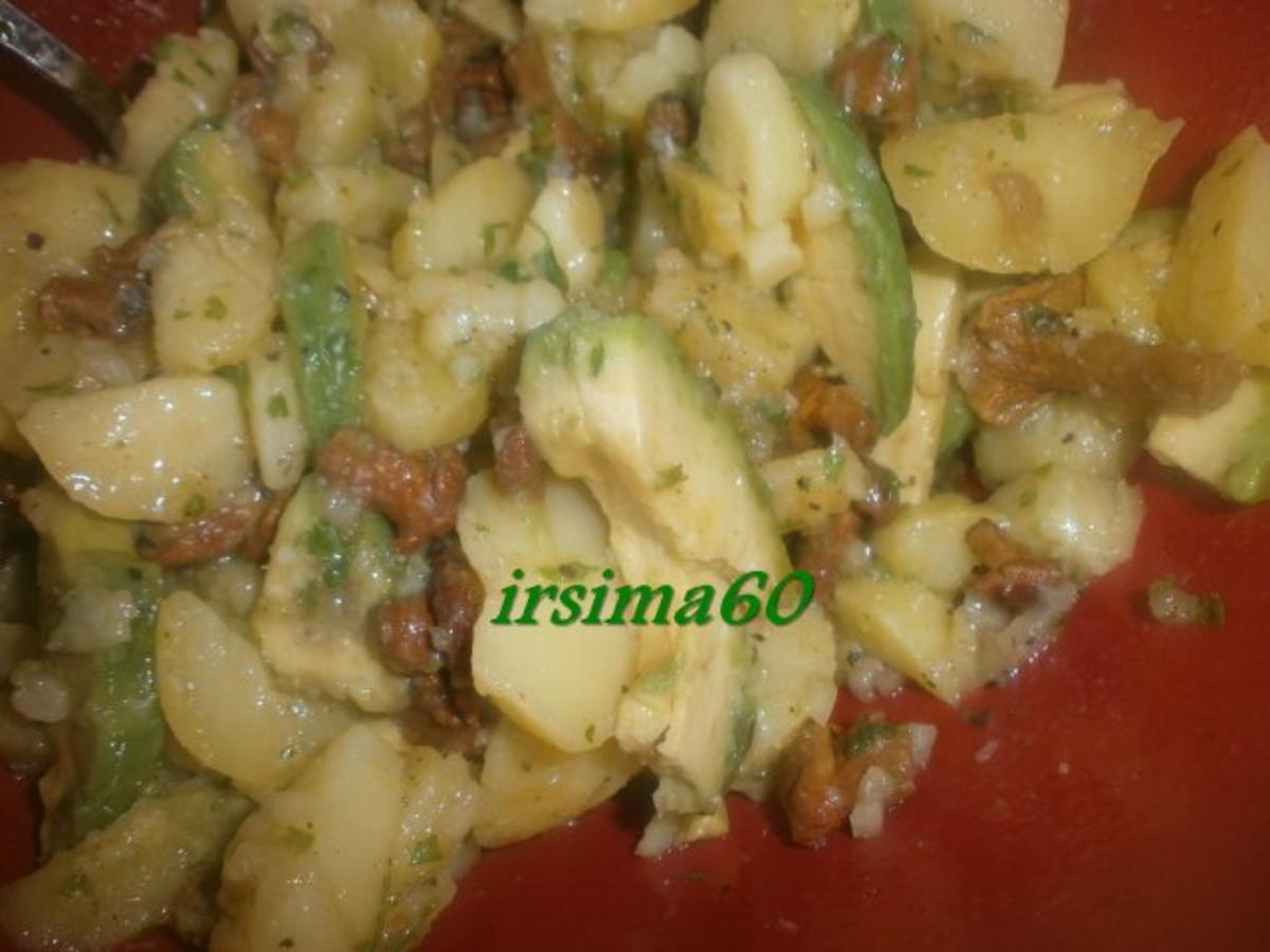 Kartoffelsalat mit Pfifferlingen und Avocado - Rezept - Bild Nr. 7
