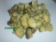 Kartoffelsalat mit Pfifferlingen und Avocado - Rezept