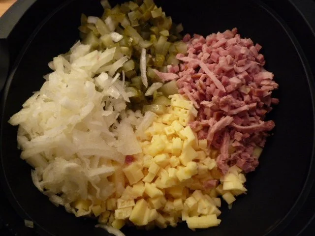 Schinken-Käse-Essiggurkerl Toast überbacken - Rezept - Bild Nr. 2