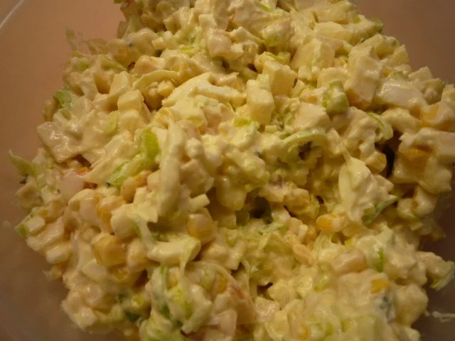 Rezept: Apfel-Lauch Salat Apfel-Lauch Salat - Rezept