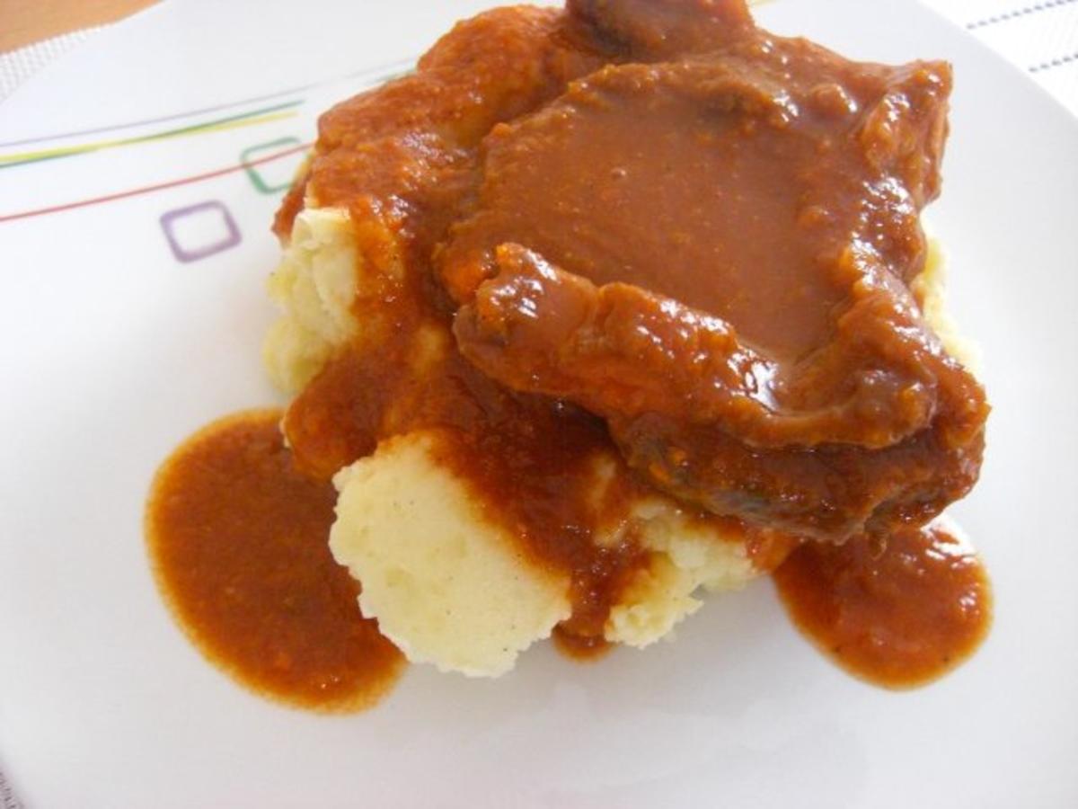 Kartoffelbrei mit Tomatenmark und Zwiebeln Rezepte - kochbar.de