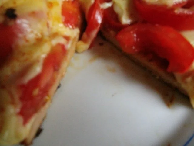 Kammkotelett mit Tomaten und Käse und Backofenkartoffeln - Rezept - Bild Nr. 13