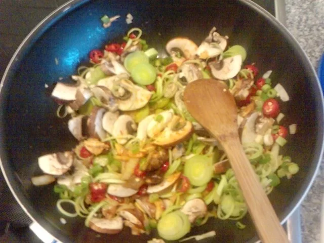 Tom Yam Gung - Nudeltopf - Chinesischer Nudeltopf für Freunde und Freundinnen der Schärfe - Rezept - Bild Nr. 4