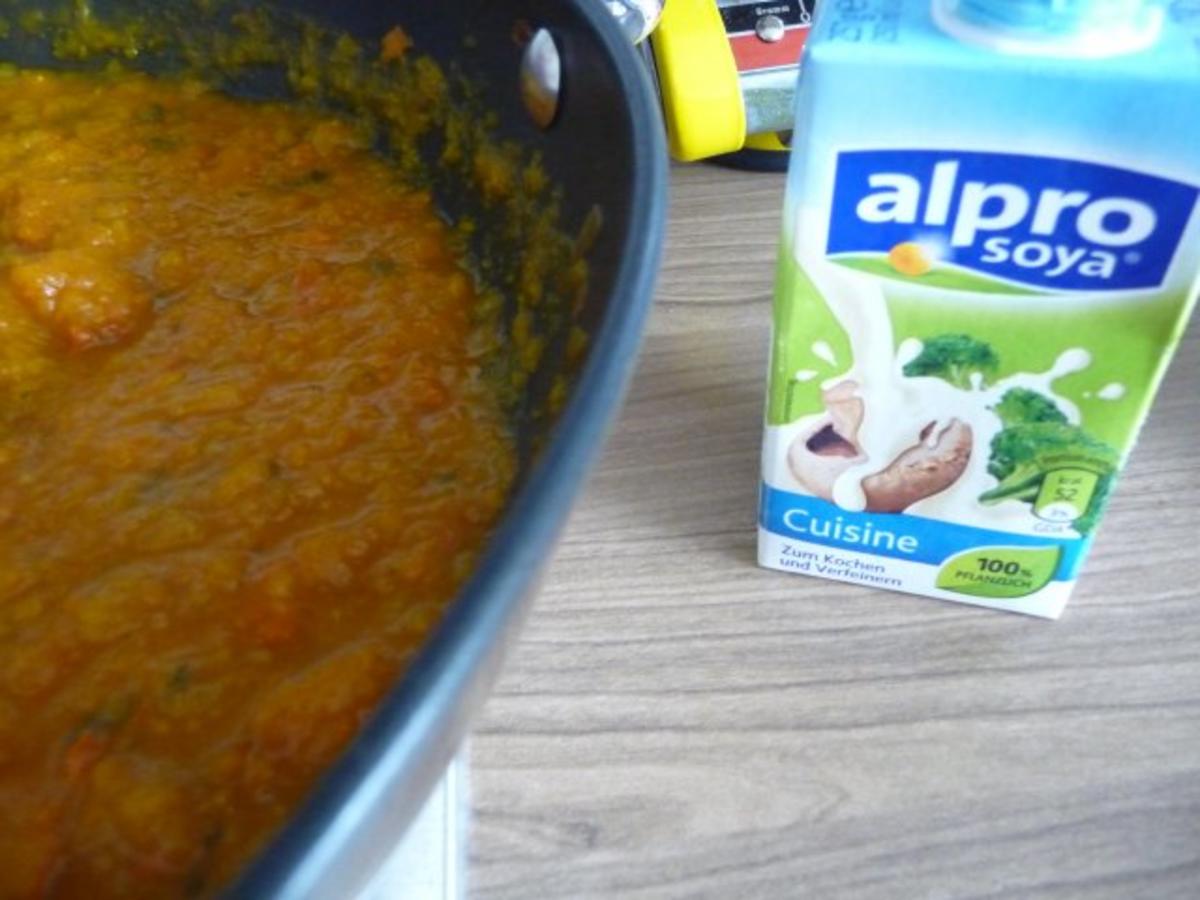 Suppen & Eintöpfe : Kürbissuppe mit oder OHNE Würsten - Rezept - Bild Nr. 18