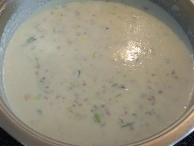 Rahmporree-Gehacktessuppe - Rezept