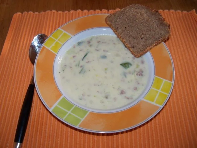 Rahmporree-Gehacktessuppe - Rezept - Bild Nr. 2