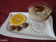 Mousse di castagne - Rezept