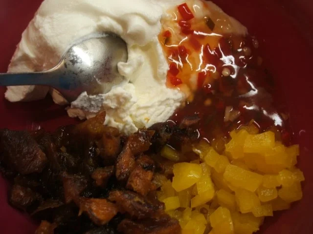 Frischkäse: Aprikosen und Chilisoße - Rezept - Bild Nr. 3