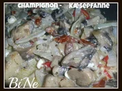 BiNe` S CHAMPIGNON - KÆSEPFANNE - Rezept
