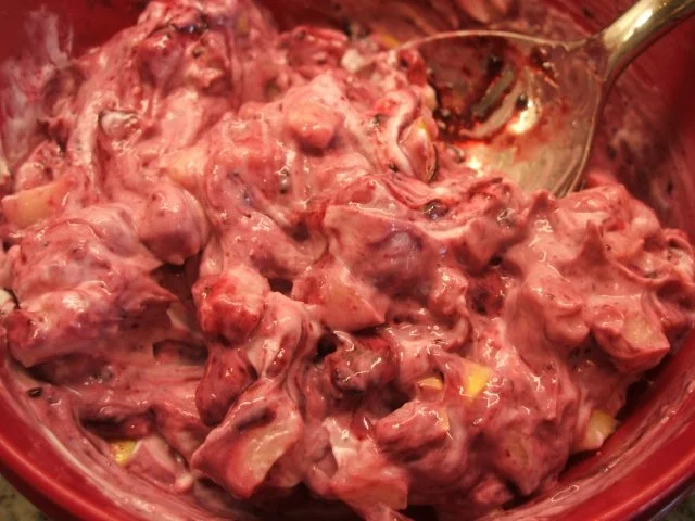 Frischkäse:  Holundersirup und Birne - Rezept - Bild Nr. 4