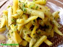 Salatbar:   BUSCHBOHNEN gelb oder grün - Rezept