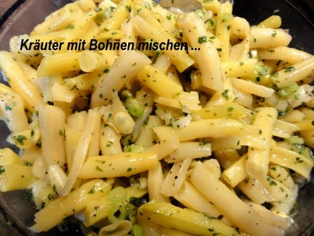 Rezept: Salatbar: BUSCHBOHNEN gelb oder grün Bild Nr. 4 Salatbar: BUSCHBOHNEN gelb oder grün - Rezept - Bild Nr. 4