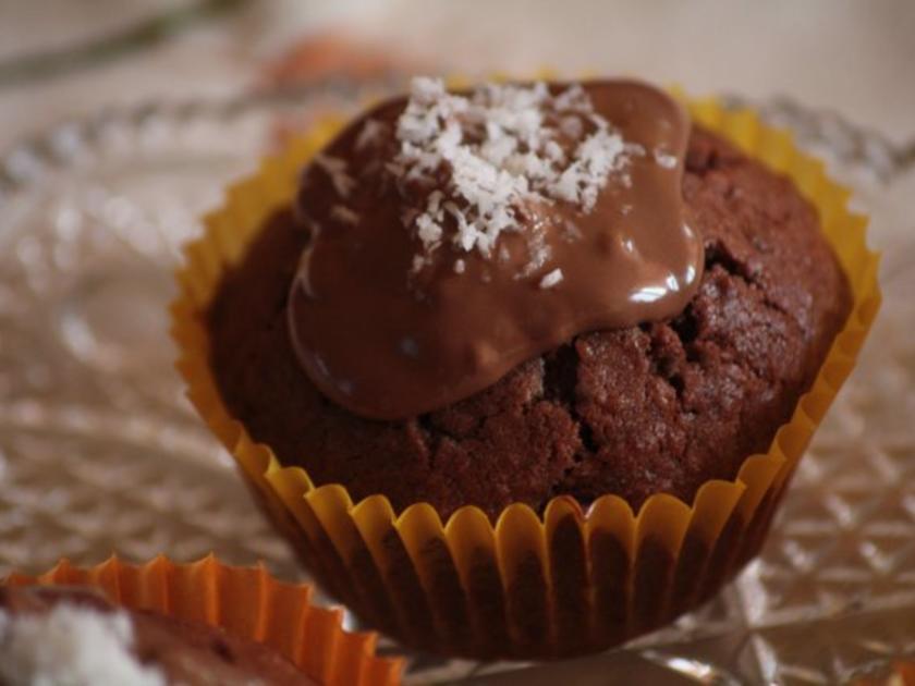 Schoko-Kokos-Muffins - Rezept mit Bild - kochbar.de