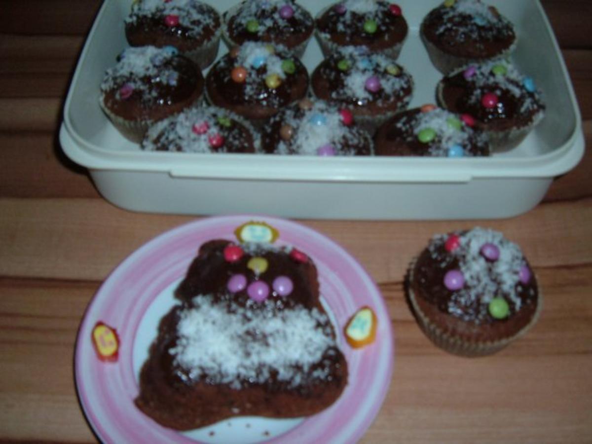 Schoko-Kokos-Muffins - Rezept - Bild Nr. 6