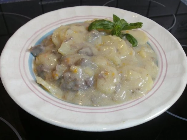 Rahmblättle ein Kartoffeleintopf - Rezept