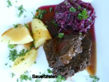 Sauerbraten Rheinische Art - Rezept