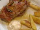 Kalbskotelett mit Aprikosenfüllung - Rezept
