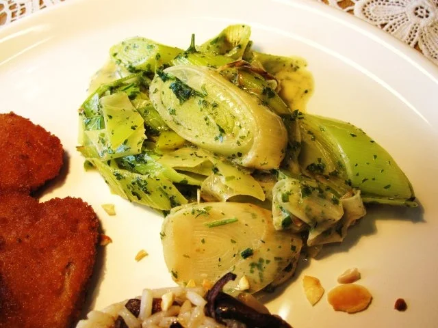 Gekräutertes Lauchgemüse - Rezept