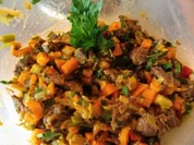 Rindfleischsalat aus der Beinscheibe - Rezept