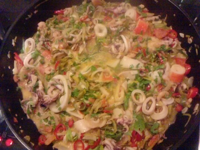 Spaghetti Frutti de Mare im Ring of Fire - Rezept - Bild Nr. 10