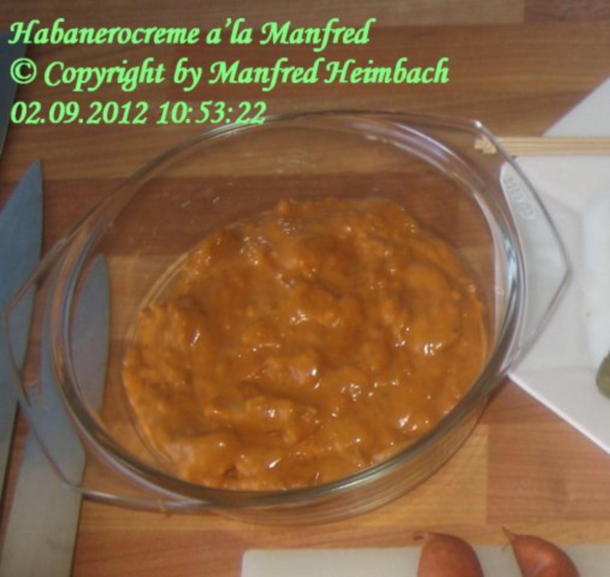 Wurst – Rindswurstspieße mit Backofenfrites und Habenerocreme a’la Manfred - Rezept - Bild Nr. 5