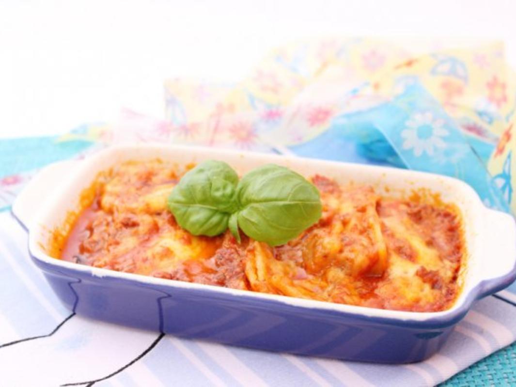 Schneller Nudelauflauf - einfach - 66 kcal/100g