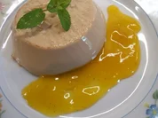 Dessert: "Café Latte" mit Kaktusfeigensoße - Rezept