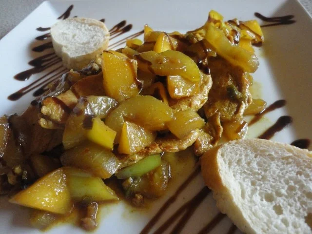 feuriger Asia-Puten-Schmorgurken Teller - Rezept - Bild Nr. 6