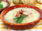 Rezept: Kartoffelsuppe mit Würstchen Kartoffelsuppe mit Würstchen - Rezept