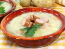 Kartoffelsuppe mit Würstchen - Rezept