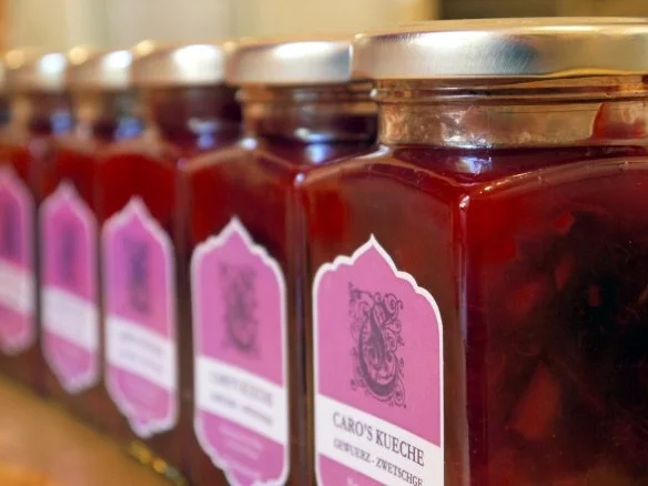 Würzig-scharfe Zwetschgen-Marmelade - Rezept