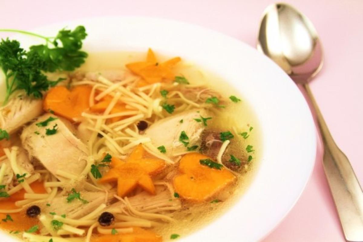 Hühnersuppe - Rezept mit Bild - kochbar.de