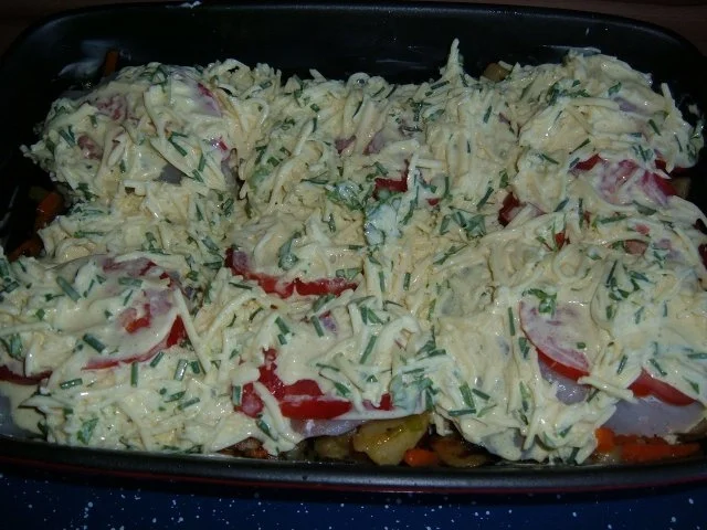 Fisch : mit Gemüse aus dem Ofen - Rezept - Bild Nr. 9