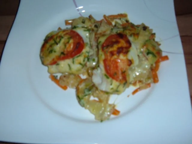 Fisch : mit Gemüse aus dem Ofen - Rezept - Bild Nr. 11