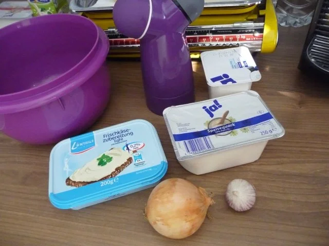 Schmalhans - Küchenmeister : Pellkartoffeln mit Gurkenquark - Rezept - Bild Nr. 3