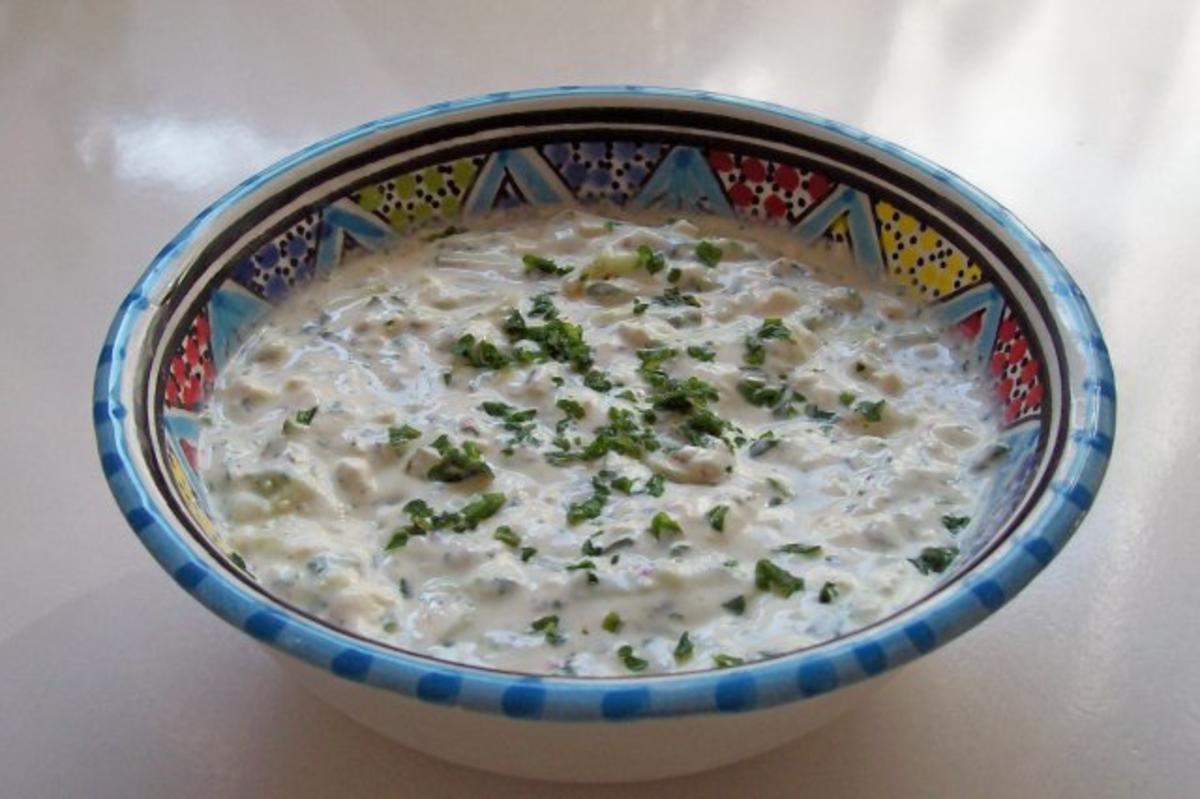 Würziger Feta-Gurken-Dip - Rezept - Bild Nr. 3