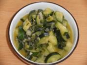 Beilage: Zucchinigemüse - Rezept
