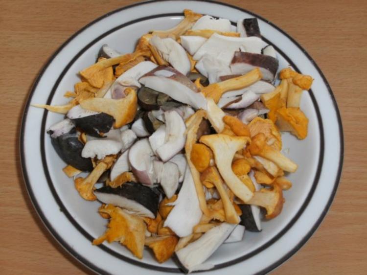 Pilze: Mischpilze mit Ei - Rezept mit Bild - kochbar.de