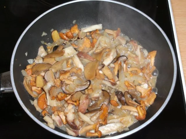 Pilze: Mischpilze mit Ei - Rezept - Bild Nr. 4