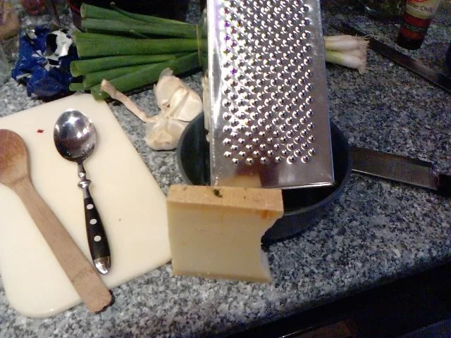 Rezept: Reste-Risotto Frutti de Mare zum Fingerablecken Variante Alm-Öhi Bild Nr. 5 Reste-Risotto Frutti de Mare zum Fingerablecken Variante Alm-Öhi - Rezept - Bild Nr. 5