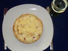 Speck-Zwiebel-Käsekuchen - Einzelportion - Rezept